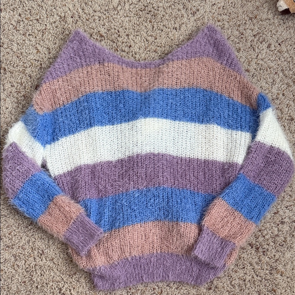 Striped Multicolor Women's Sweater